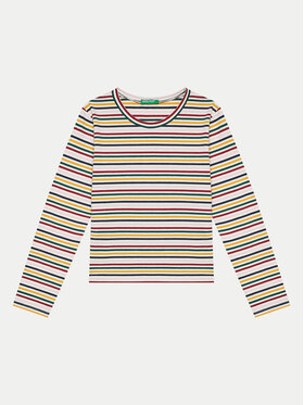 United Colors Of Benetton United Colors Of Benetton Блузка 3XMLC10JJ Кольоровий Slim Fit