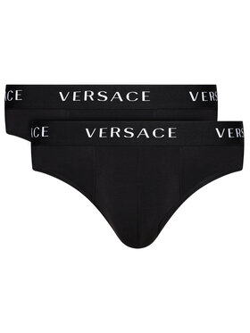 Versace Versace Komplektas: 2 trumpikių poros Basso AU04019 Juoda