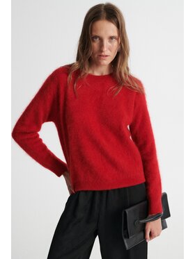 MARI PRETI MARI PRETI Sweter CARMEN Czerwony Loose Fit