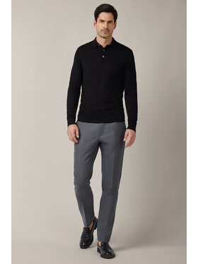 Lancerto Lancerto Spodnie materiałowe Artemio SP073225000010 Szary Slim Fit