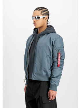 Alpha Industries Alpha Industries Kurtka bomber MA-1 VF 59 Bomber Jacket Błękitny Slim Fit
