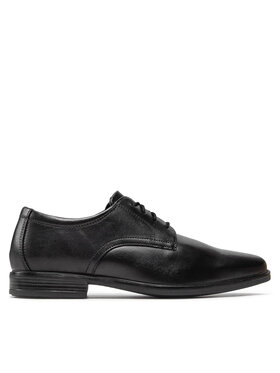 Clarks Clarks Туфлі Howard Walk 261612857 Чорний