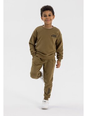 minoti minoti Bluza 23fleece129 Brązowy Regular Fit