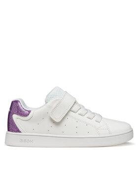 Geox Geox Sneakersy J Eclyper Girl J36LRA 0BCKC C0761 D Bílá