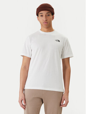 The North Face The North Face T-shirt Vertical NF0A8GV1 Bianco Regular Fit
