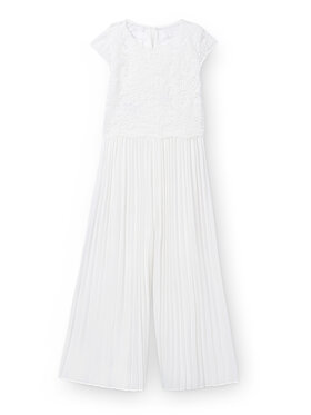 Mayoral Mayoral Jumpsuit 6871 Bianco Regular Fit