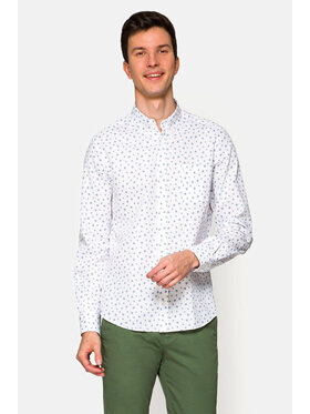 Lancerto Lancerto Koszula Carter KO073121000011 Biały Slim Fit