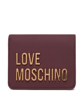 LOVE MOSCHINO LOVE MOSCHINO Малък дамски портфейл JC5612PP1NKD0552 Бордо