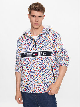 Tommy Jeans Tommy Jeans Anoraka virsjaka DM0DM16626 Daudzkrāsains Regular Fit
