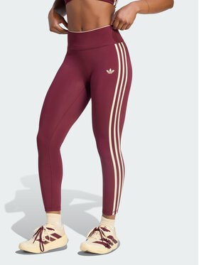 adidas adidas Legginsy 168702 Czerwony Fitted Fit