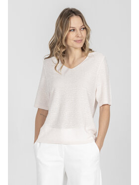 Deni Cler Milano Deni Cler Milano Sweter T-DC-S205-F2-20-31-1 Różowy Regular Fit