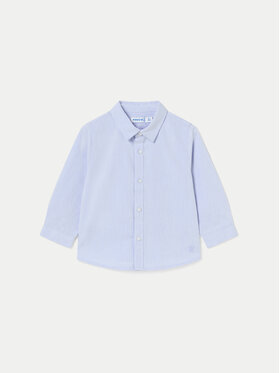 Mayoral Mayoral Camicia 124 Celeste Regular Fit
