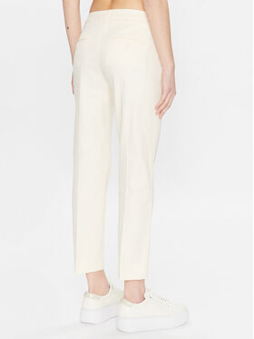 Weekend Max Mara Chino Vite 23513104 Écru Slim Fit