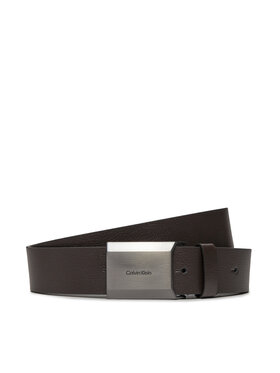 Calvin Klein Calvin Klein Curea pentru Bărbați Beveled Plaque 2.0 35Mm K50K511746 Maro