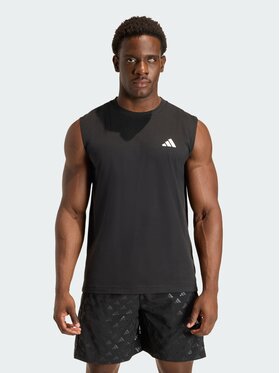 adidas adidas Koszulka techniczna 163621 Czarny Regular Fit