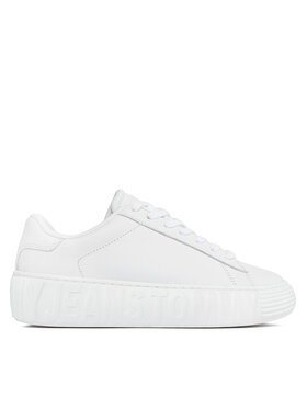 Tommy Jeans Tommy Jeans Tossud Tjw Leather Cupsole Ess EN0EN02507 Valge