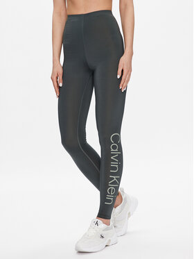 Calvin Klein Performance Calvin Klein Performance Leggings 00GWS3L602 Zöld Slim Fit