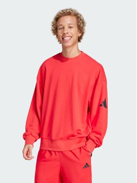 adidas adidas Longsleeve 139715 Czerwony Loose Fit