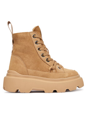 Inuikii Inuikii Schnürschuhe Matilda Shearling 1002.002.0011 Beige