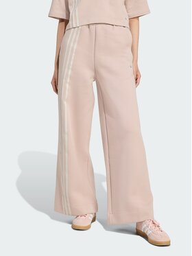 adidas adidas Spodnie dresowe Originals Off Placed Brązowy Loose Fit