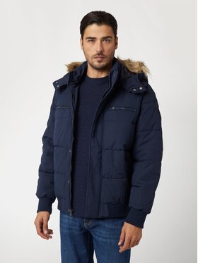Guess Guess Kurtka przejściowa 169831 Niebieski Classic Fit