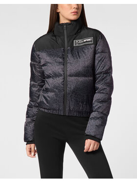 Plein Sport Plein Sport Vatovaná bunda 10165 Čierna Regular Fit