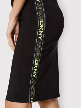 DKNY Sport Vsakodnevna Obleka DP1D4481 Črna Regular Fit