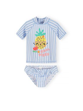 minoti minoti Strój kąpielowy 30SWIM101 Błękitny