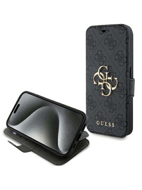 Guess Guess Etui na telefon Apple iPhone 15 Pro Szary