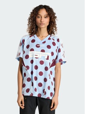 adidas adidas T-Shirt 161823 Niebieski jasny Loose Fit