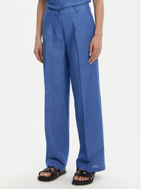 Olsen Olsen Παντελόνι υφασμάτινο 14002406 Μπλε Wide Leg