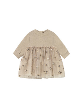Mayoral Mayoral Kleid für den Alltag 2824 Beige Regular Fit