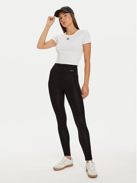 BOSS Leggings Reset 50527273 Crna Slim Fit