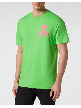 PHILIPP PLEIN PHILIPP PLEIN T-shirt 299 Verde Regular Fit