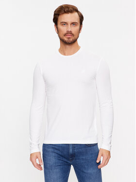 Trussardi Trussardi Hosszú ujjú 52T00763 Fehér Regular Fit