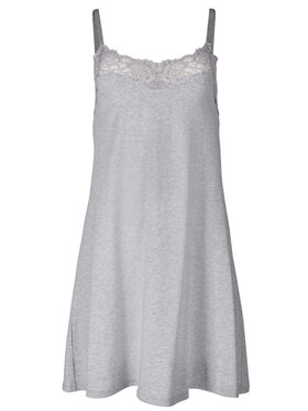 Skiny Skiny Noční košile 85637 Šedá Regular Fit