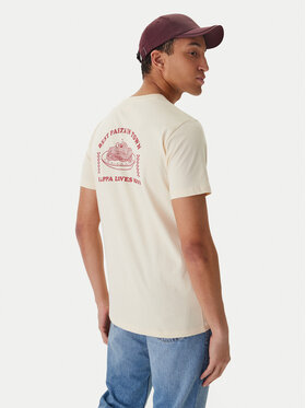 Kappa Kappa T-Shirt 37276IW Beżowy Regular Fit