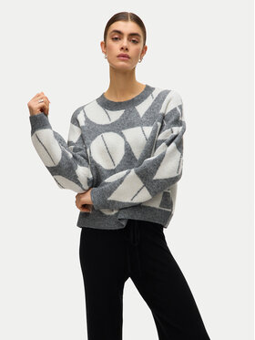 Vero Moda Vero Moda Pulover Love 10331432 Siva Regular Fit