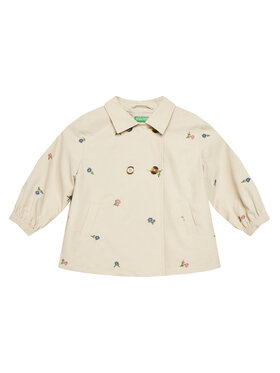 United Colors Of Benetton Демісезонний плащ 253WGN03T Бежевий Regular Fit