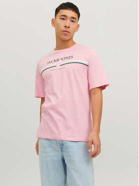 Jack&Jones Jack&Jones Тишърт Cody 12235154 Розов Standard Fit