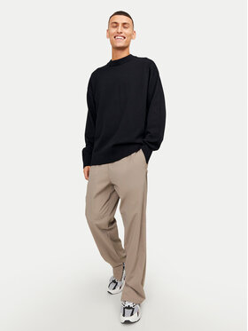 Jack&Jones Džemper Collective 12251556 Crna Relaxed Fit