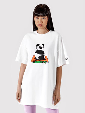 Togoshi Togoshi T-Shirt TG22-TSD010 Biały Oversize
