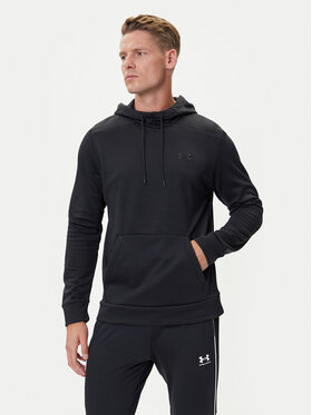 Under Armour Under Armour Pulóver UA Armour Fleece Hoodie 1373353 Fekete Regular Fit