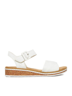 Rieker Rieker Sandalen V3691-80 Weiß