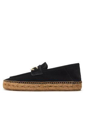 LOVE MOSCHINO Espadrile JA10592G0IIG0000 Črna