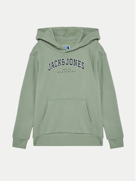 Jack&Jones Junior Jack&Jones Junior Суитшърт Caleb 12259564 Зелен Relaxed Fit