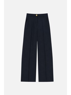 PINKO PINKO Kalhoty z materiálu Balbino Tmavomodrá Regular Fit