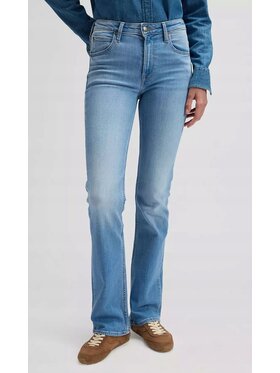 Lee Lee Jeansy Breese Boot Niebieski Bootcut Fit