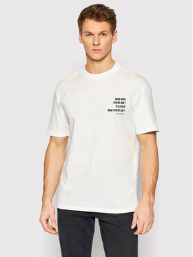 Jack&Jones Jack&Jones T-Shirt Rocky Legend 12205795 Bílá Relaxed Fit
