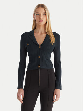 Guess Guess Kardigan W5YR11 Z0130 Zielony Regular Fit